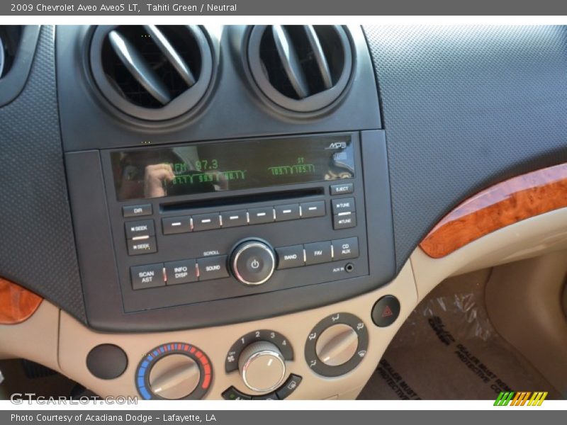 Tahiti Green / Neutral 2009 Chevrolet Aveo Aveo5 LT