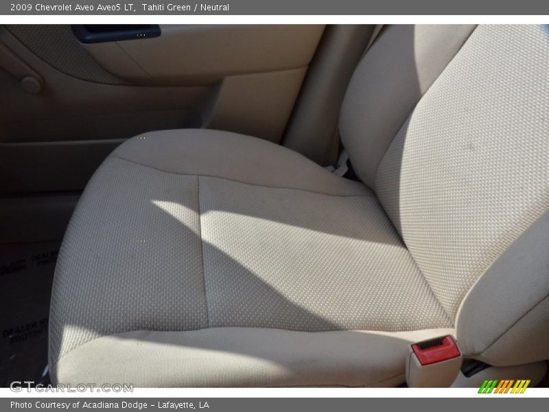 Tahiti Green / Neutral 2009 Chevrolet Aveo Aveo5 LT