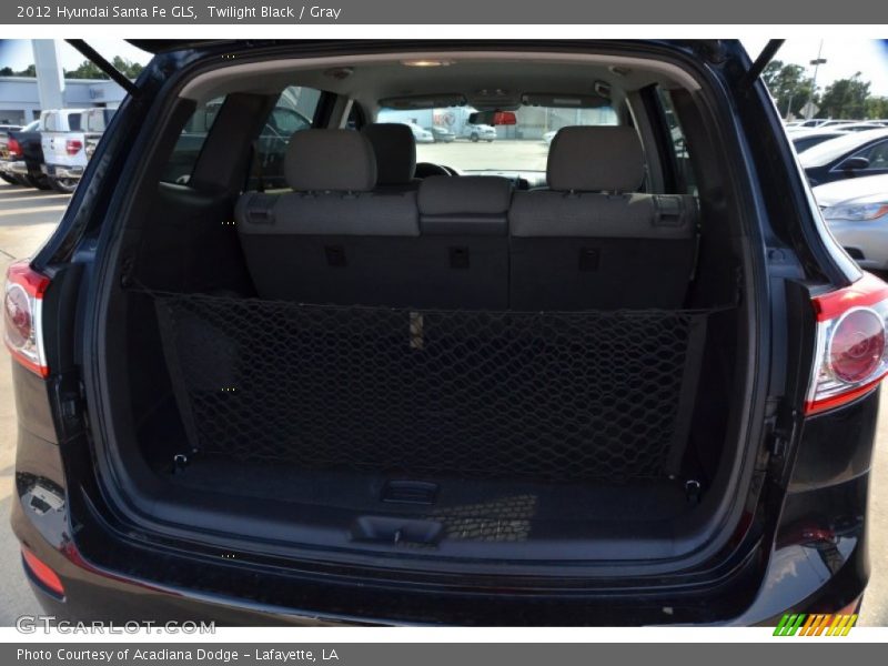 Twilight Black / Gray 2012 Hyundai Santa Fe GLS