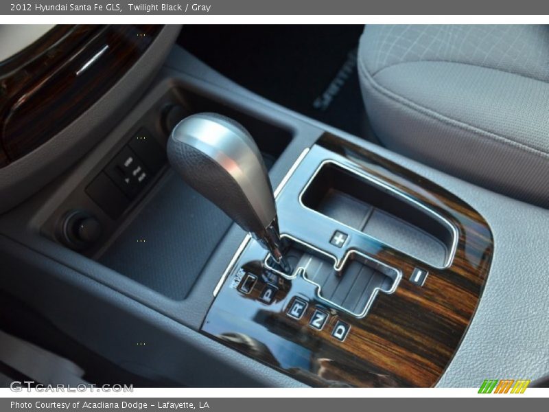 Twilight Black / Gray 2012 Hyundai Santa Fe GLS