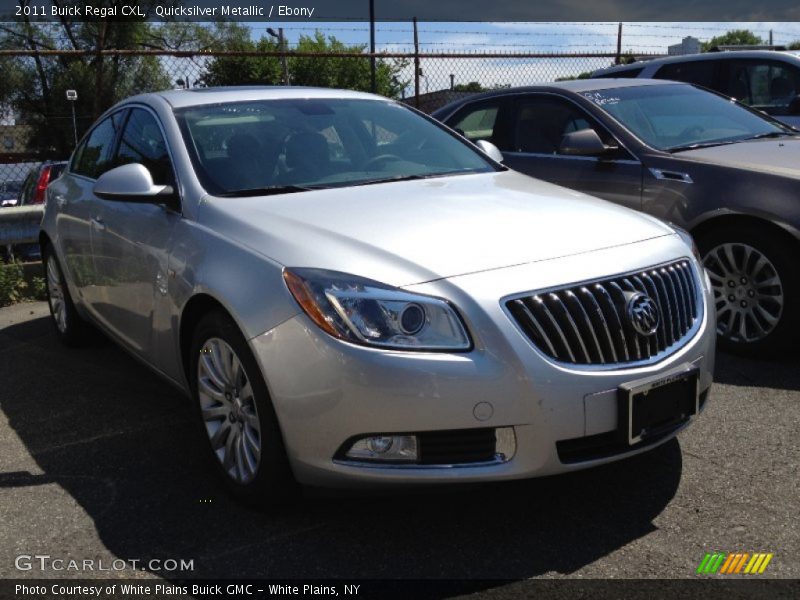 Quicksilver Metallic / Ebony 2011 Buick Regal CXL