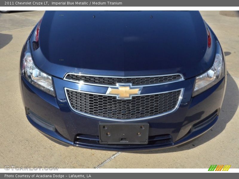 Imperial Blue Metallic / Medium Titanium 2011 Chevrolet Cruze LT