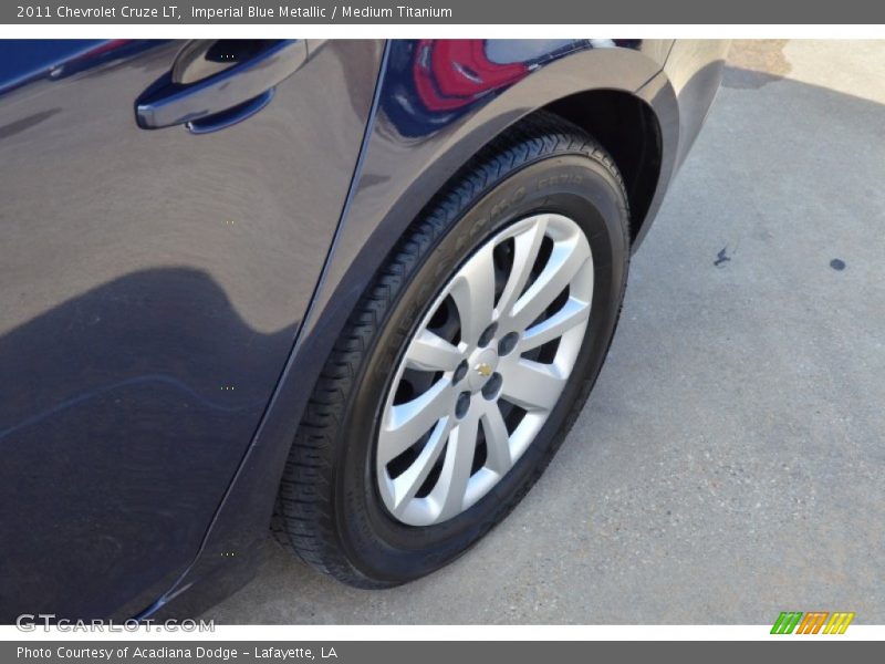 Imperial Blue Metallic / Medium Titanium 2011 Chevrolet Cruze LT