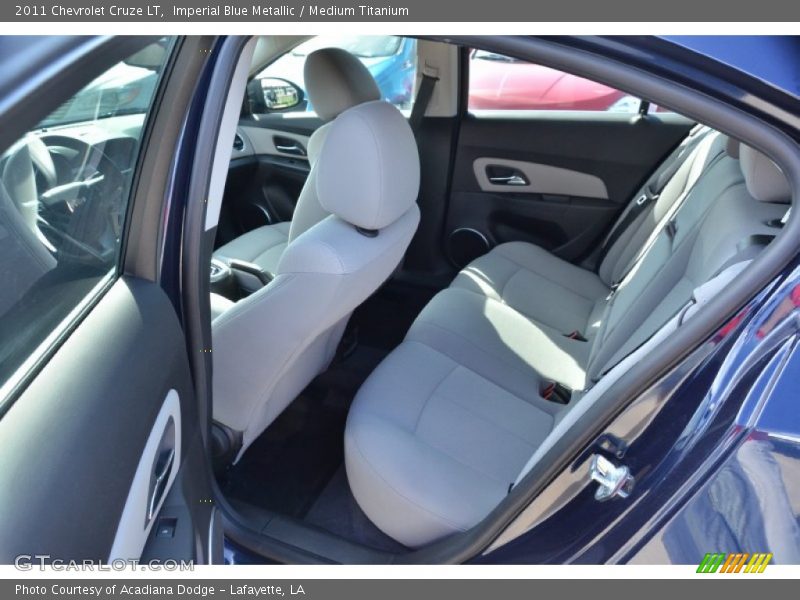 Imperial Blue Metallic / Medium Titanium 2011 Chevrolet Cruze LT