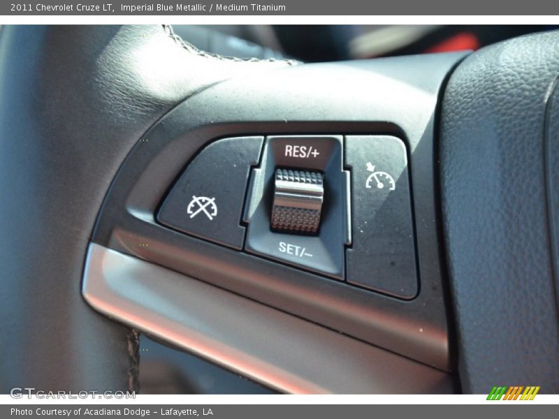 Imperial Blue Metallic / Medium Titanium 2011 Chevrolet Cruze LT