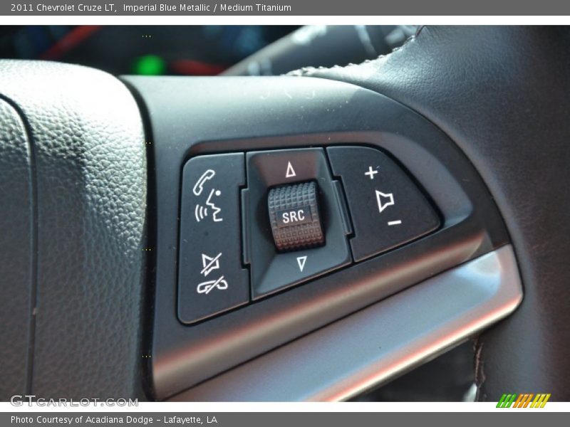 Imperial Blue Metallic / Medium Titanium 2011 Chevrolet Cruze LT