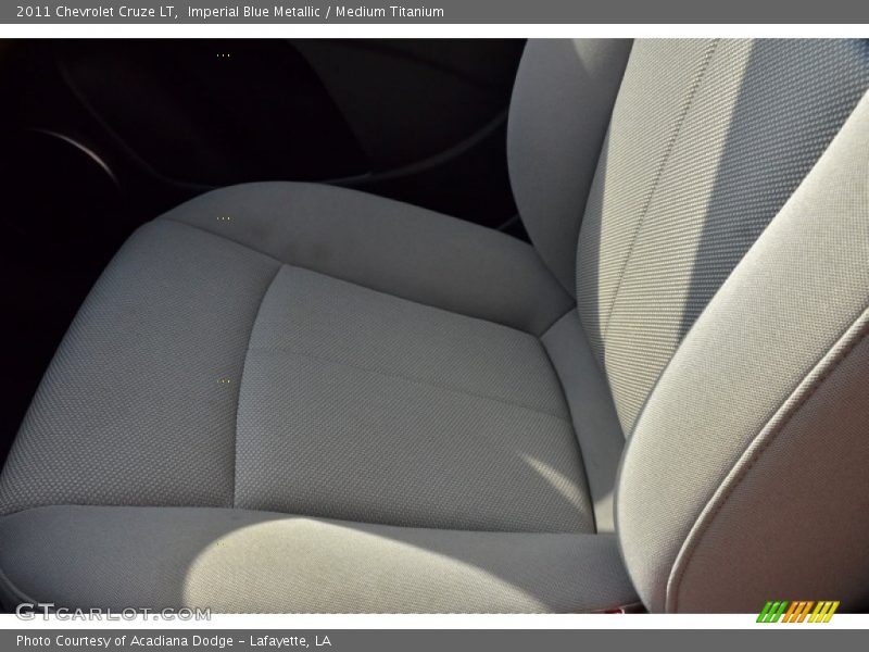 Imperial Blue Metallic / Medium Titanium 2011 Chevrolet Cruze LT