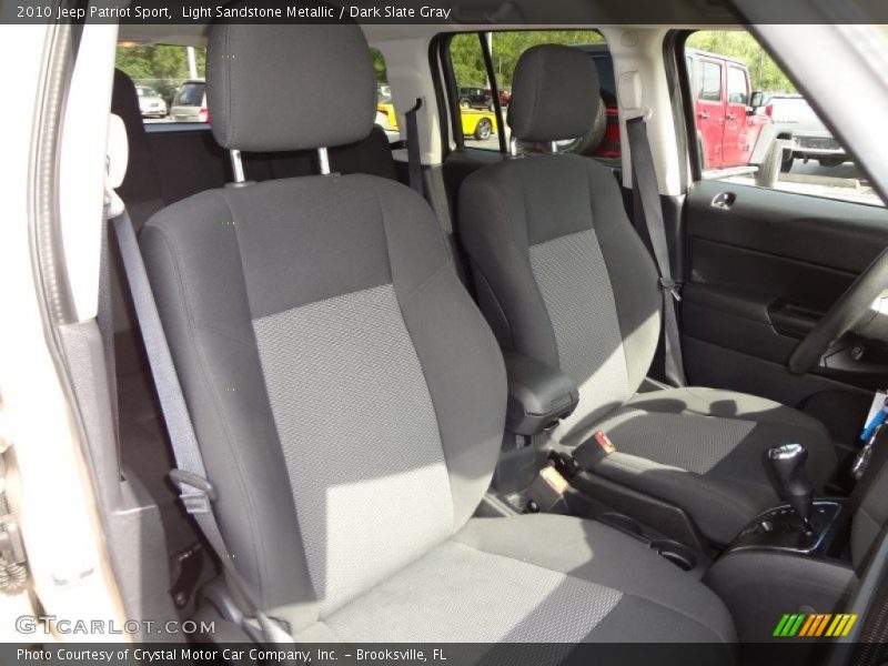 Light Sandstone Metallic / Dark Slate Gray 2010 Jeep Patriot Sport