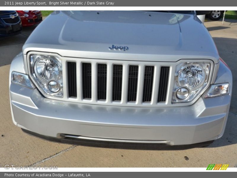 Bright Silver Metallic / Dark Slate Gray 2011 Jeep Liberty Sport
