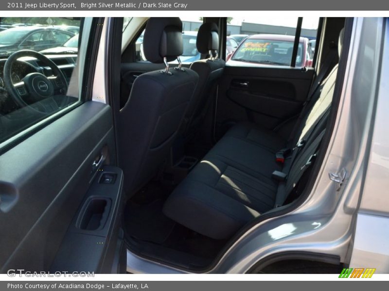 Bright Silver Metallic / Dark Slate Gray 2011 Jeep Liberty Sport