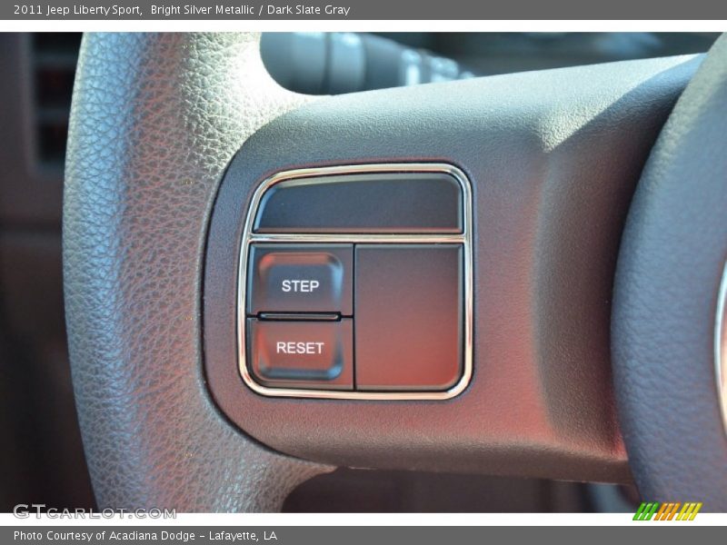 Bright Silver Metallic / Dark Slate Gray 2011 Jeep Liberty Sport
