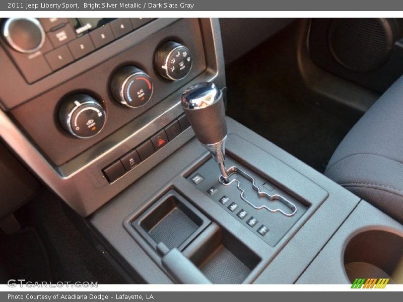 Bright Silver Metallic / Dark Slate Gray 2011 Jeep Liberty Sport