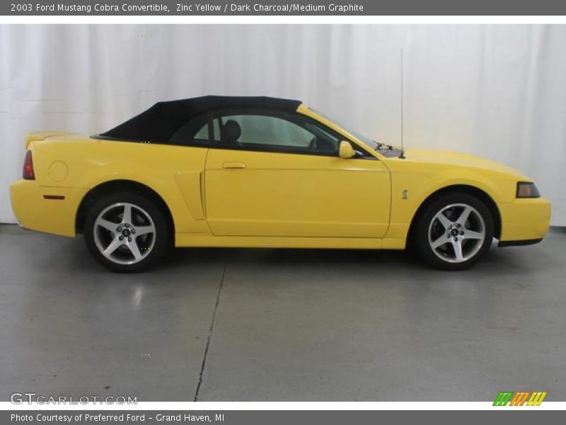  2003 Mustang Cobra Convertible Zinc Yellow