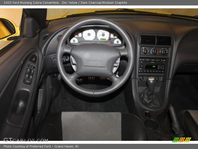 Dashboard of 2003 Mustang Cobra Convertible