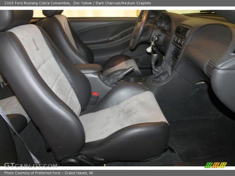 2003 Mustang Cobra Convertible Dark Charcoal/Medium Graphite Interior