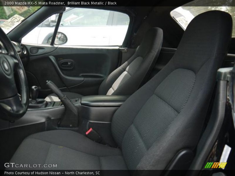 Brilliant Black Metallic / Black 2000 Mazda MX-5 Miata Roadster