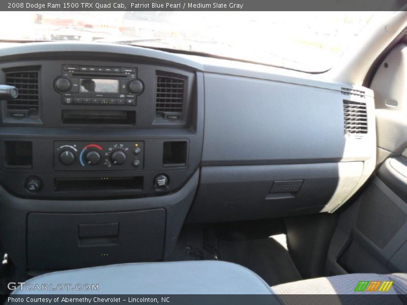 Patriot Blue Pearl / Medium Slate Gray 2008 Dodge Ram 1500 TRX Quad Cab