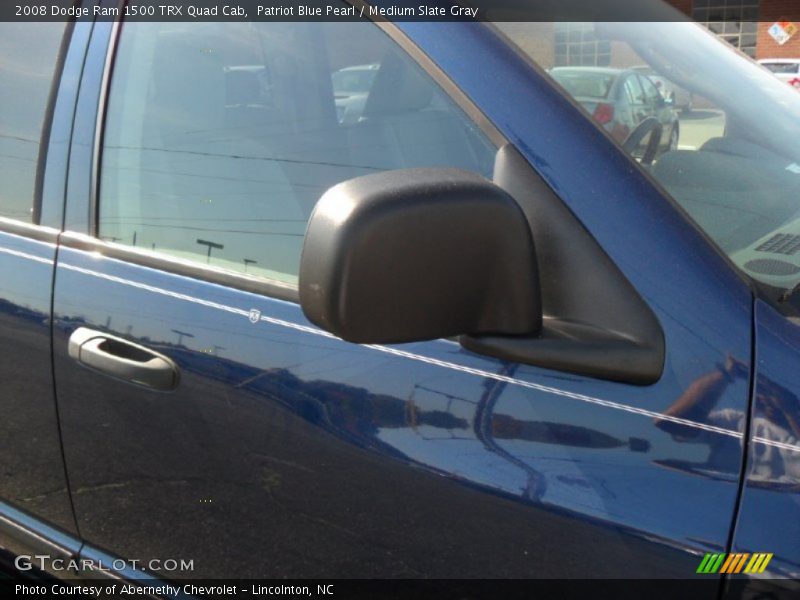 Patriot Blue Pearl / Medium Slate Gray 2008 Dodge Ram 1500 TRX Quad Cab