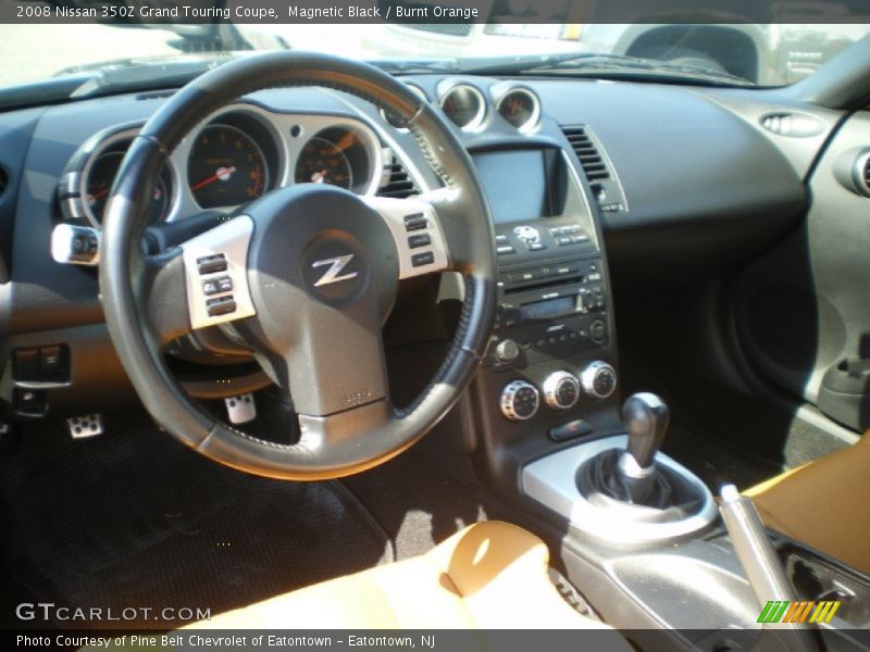 2008 350Z Grand Touring Coupe Burnt Orange Interior