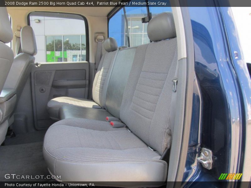 Patriot Blue Pearl / Medium Slate Gray 2008 Dodge Ram 2500 Big Horn Quad Cab 4x4