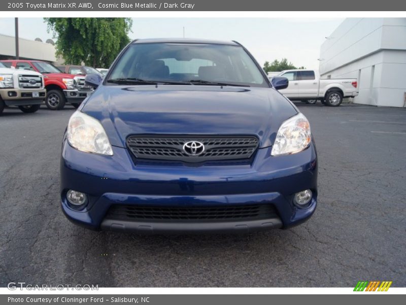 Cosmic Blue Metallic / Dark Gray 2005 Toyota Matrix XR AWD