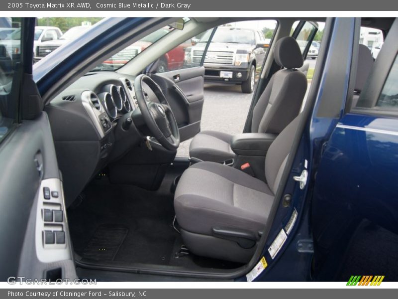 Cosmic Blue Metallic / Dark Gray 2005 Toyota Matrix XR AWD
