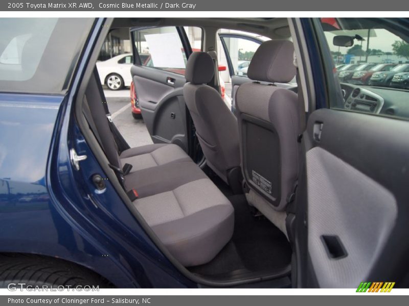 Cosmic Blue Metallic / Dark Gray 2005 Toyota Matrix XR AWD