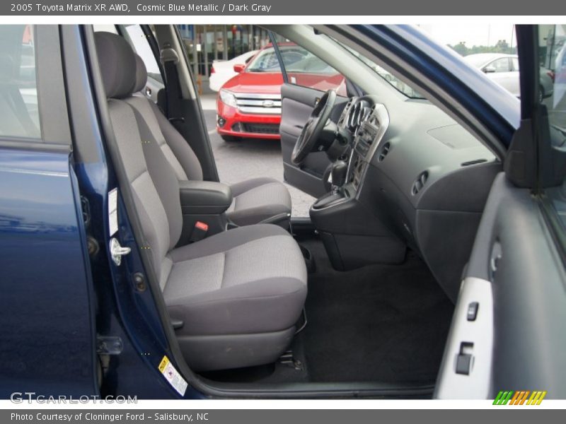 Cosmic Blue Metallic / Dark Gray 2005 Toyota Matrix XR AWD
