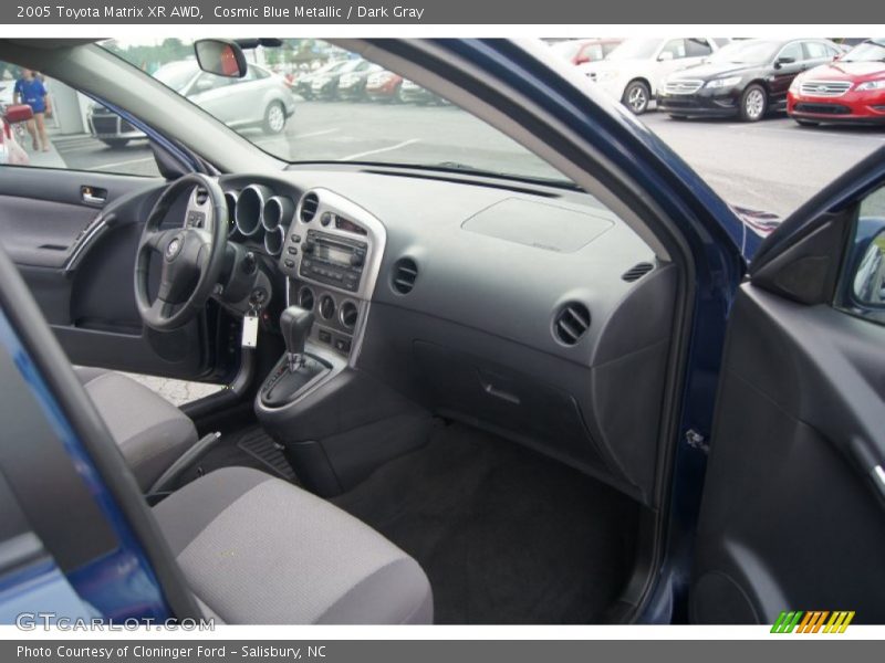 Cosmic Blue Metallic / Dark Gray 2005 Toyota Matrix XR AWD