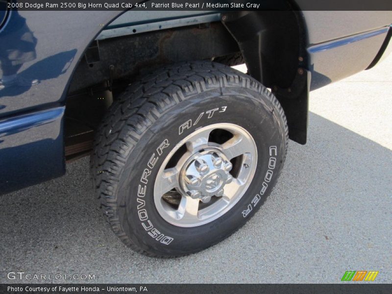 Patriot Blue Pearl / Medium Slate Gray 2008 Dodge Ram 2500 Big Horn Quad Cab 4x4
