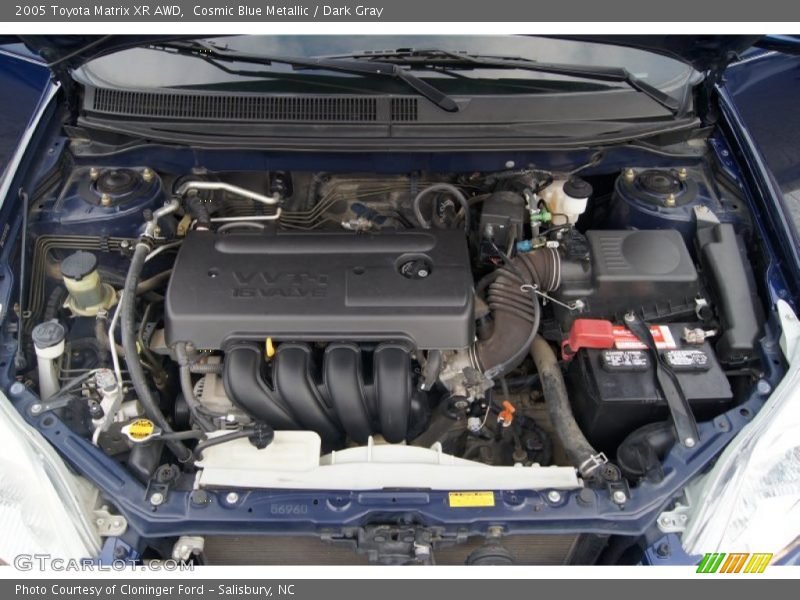 Cosmic Blue Metallic / Dark Gray 2005 Toyota Matrix XR AWD