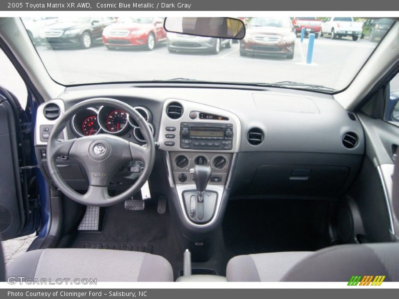 Cosmic Blue Metallic / Dark Gray 2005 Toyota Matrix XR AWD