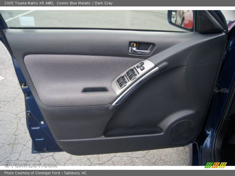 Cosmic Blue Metallic / Dark Gray 2005 Toyota Matrix XR AWD