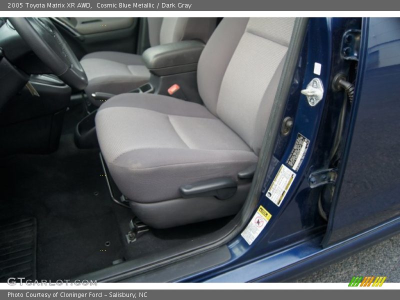 Cosmic Blue Metallic / Dark Gray 2005 Toyota Matrix XR AWD