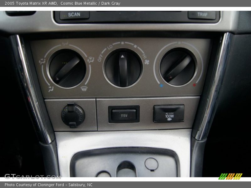 Cosmic Blue Metallic / Dark Gray 2005 Toyota Matrix XR AWD