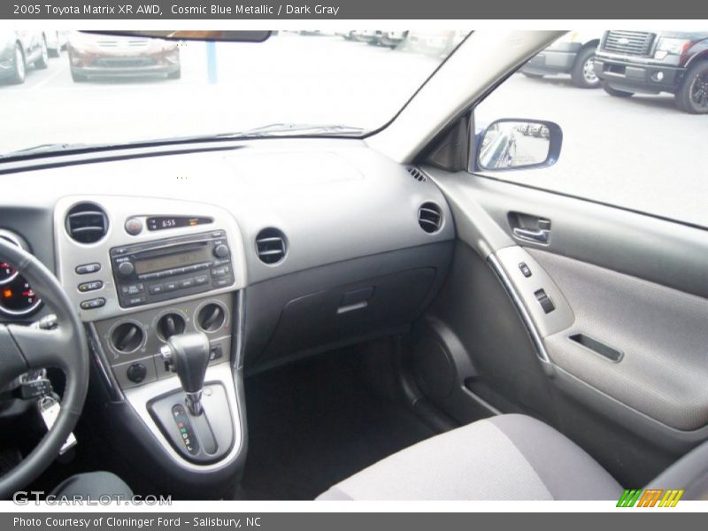 Cosmic Blue Metallic / Dark Gray 2005 Toyota Matrix XR AWD