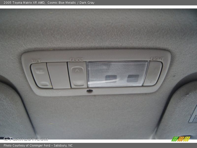 Cosmic Blue Metallic / Dark Gray 2005 Toyota Matrix XR AWD