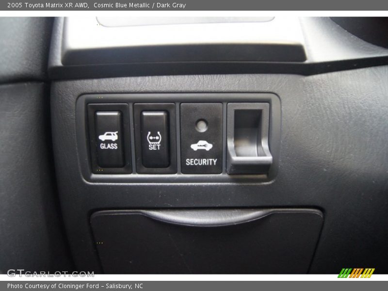 Cosmic Blue Metallic / Dark Gray 2005 Toyota Matrix XR AWD