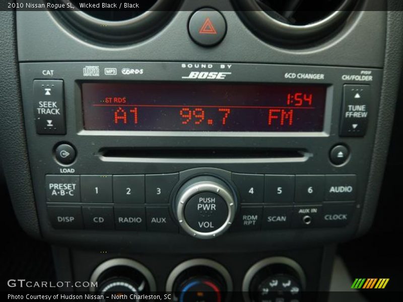 Wicked Black / Black 2010 Nissan Rogue SL