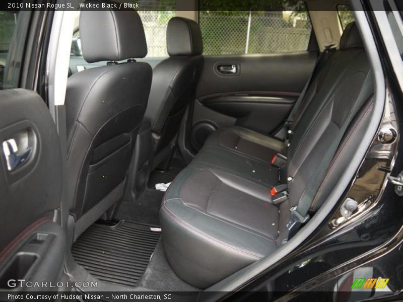 Wicked Black / Black 2010 Nissan Rogue SL