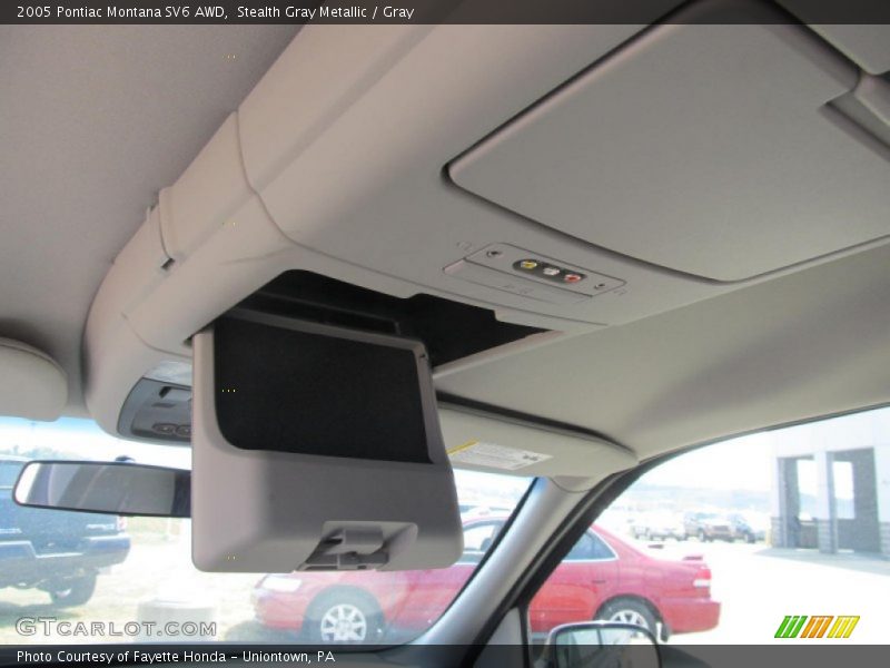 Stealth Gray Metallic / Gray 2005 Pontiac Montana SV6 AWD