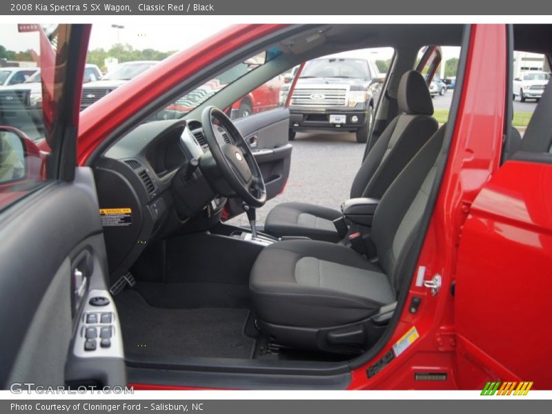 Classic Red / Black 2008 Kia Spectra 5 SX Wagon