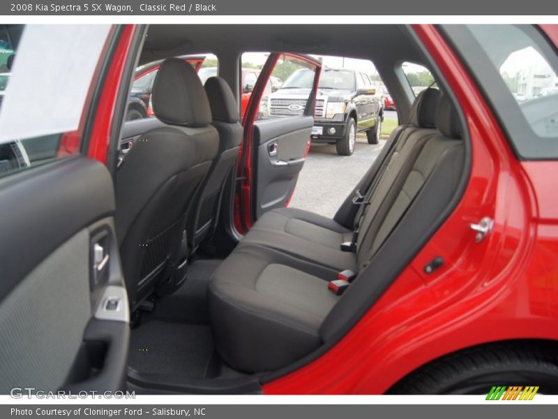 Classic Red / Black 2008 Kia Spectra 5 SX Wagon