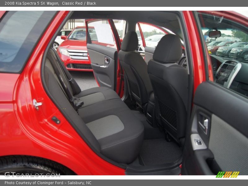Classic Red / Black 2008 Kia Spectra 5 SX Wagon