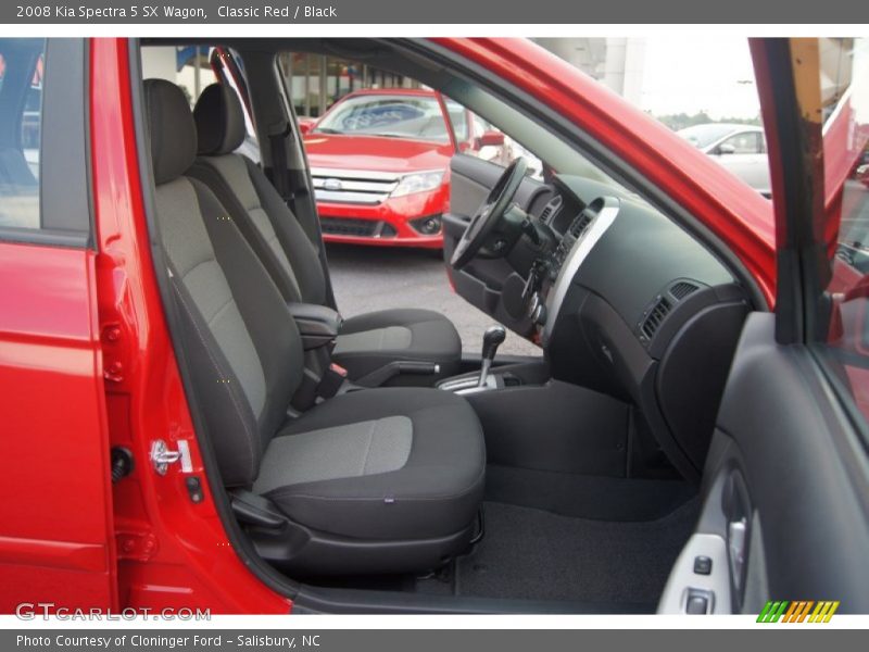 Classic Red / Black 2008 Kia Spectra 5 SX Wagon