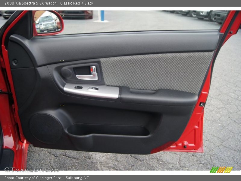 Classic Red / Black 2008 Kia Spectra 5 SX Wagon