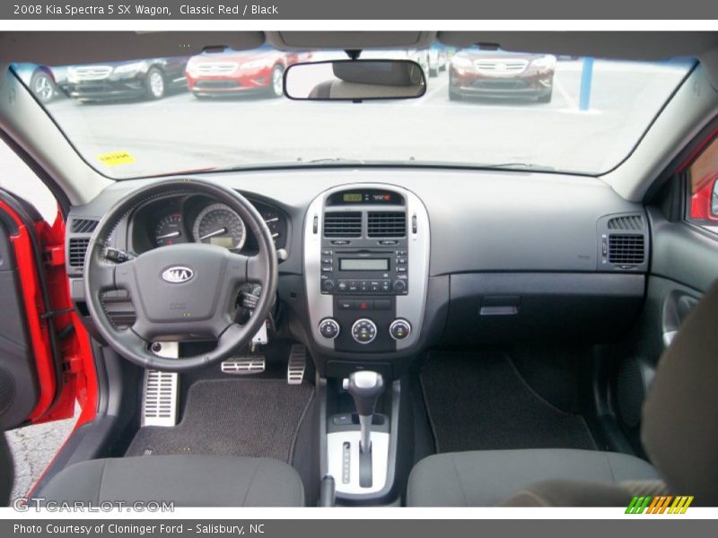 Classic Red / Black 2008 Kia Spectra 5 SX Wagon