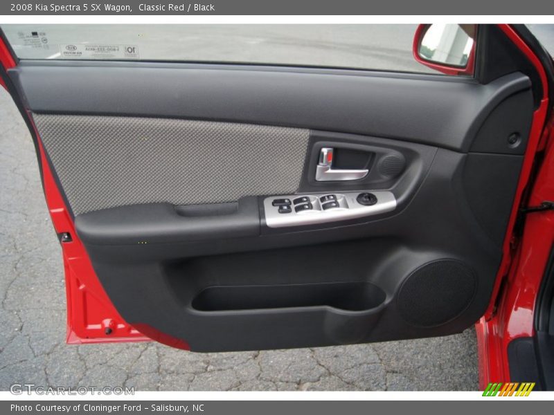 Classic Red / Black 2008 Kia Spectra 5 SX Wagon