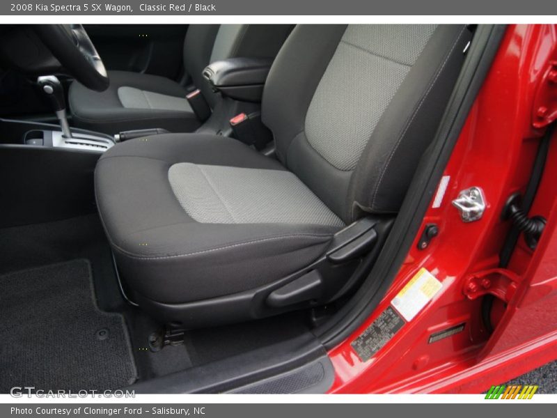 Classic Red / Black 2008 Kia Spectra 5 SX Wagon