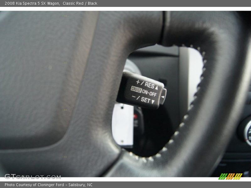 Classic Red / Black 2008 Kia Spectra 5 SX Wagon